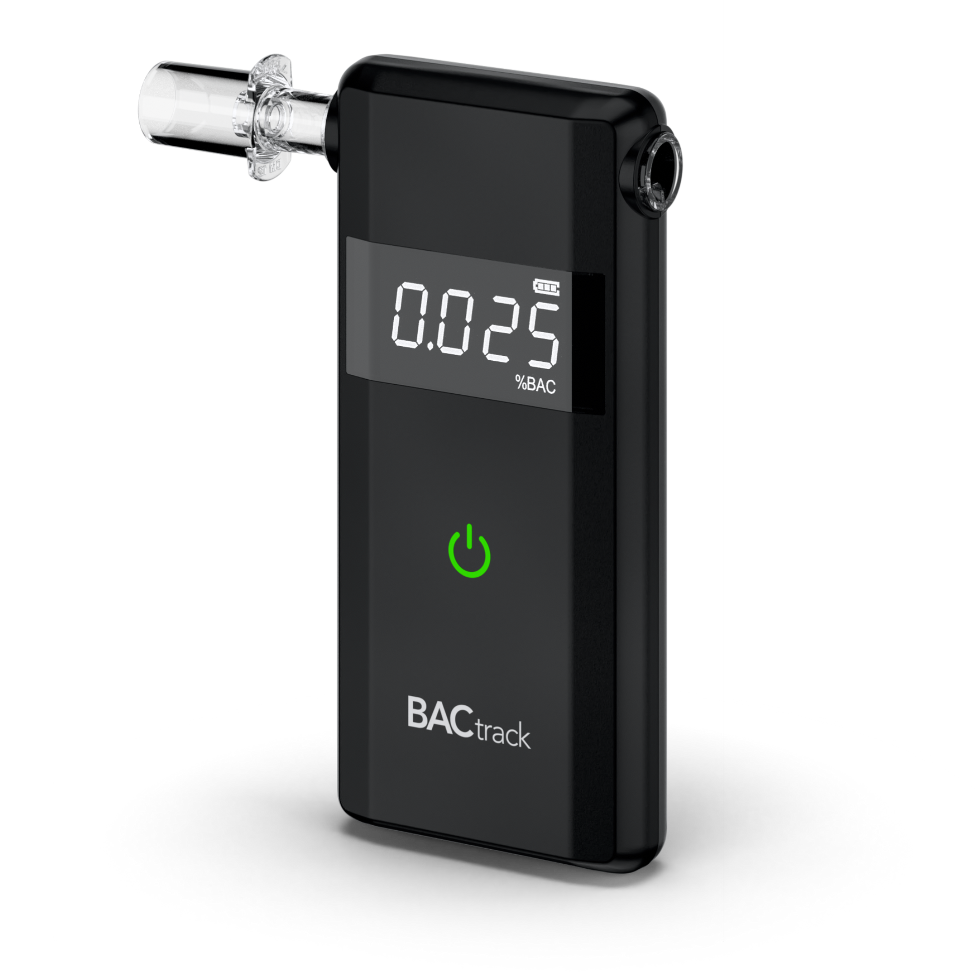 BACtrack Scout Breathalyzer angled