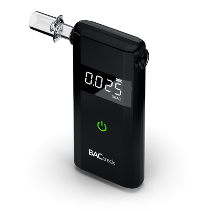 BACtrack Scout Breathalyzer angled